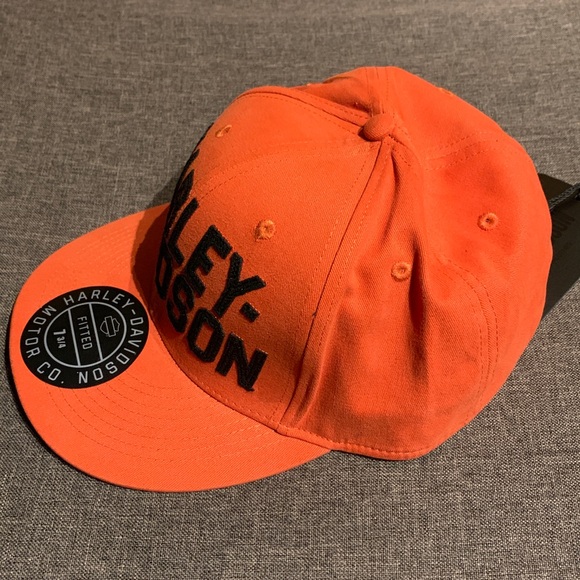 Harley-Davidson Men\'s HD Felt Block Baseball Cap